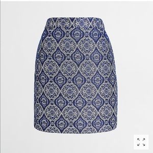 NWT J. Crew Brocade Skirt